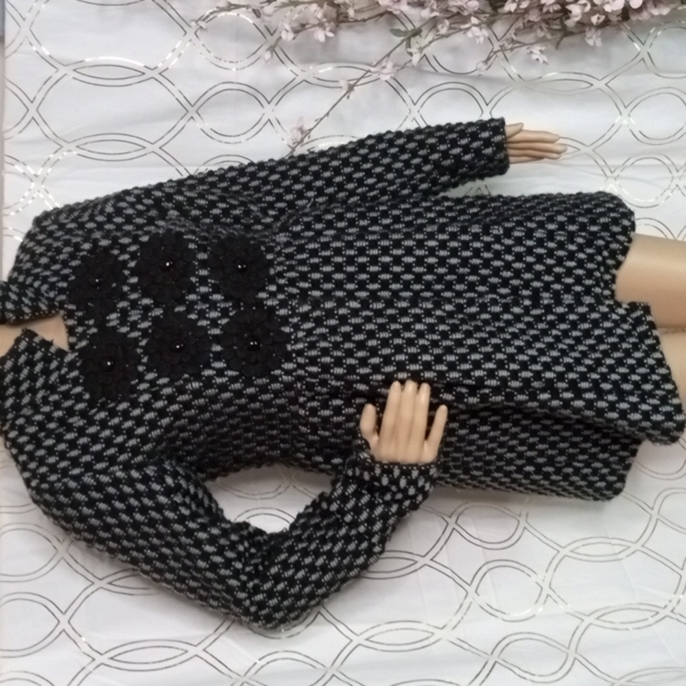 Freeway knitted style pea coat - Picture 1 of 13